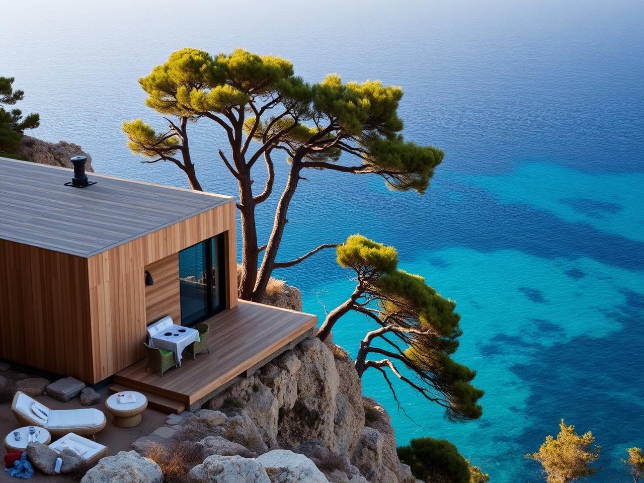 Cala cabin in Tramuntana, Mallorca